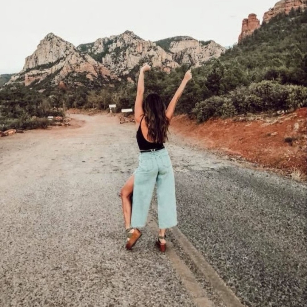 GB Denim Cropped Jeans